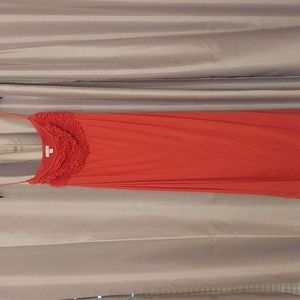 New York & Company coral dress